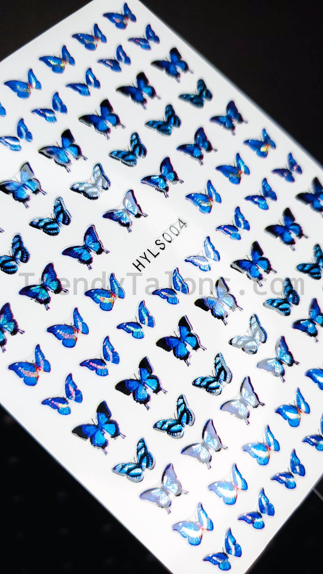 Blue Laser Butterflies